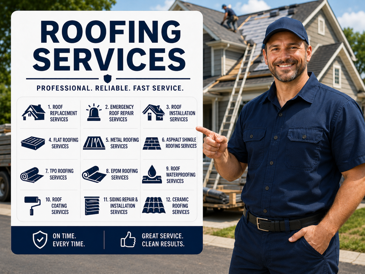 Emergency Roof Repair Services Near Me in Joliet, Illinois
